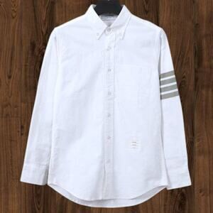 Thom Browne Men's White Long Sleeve